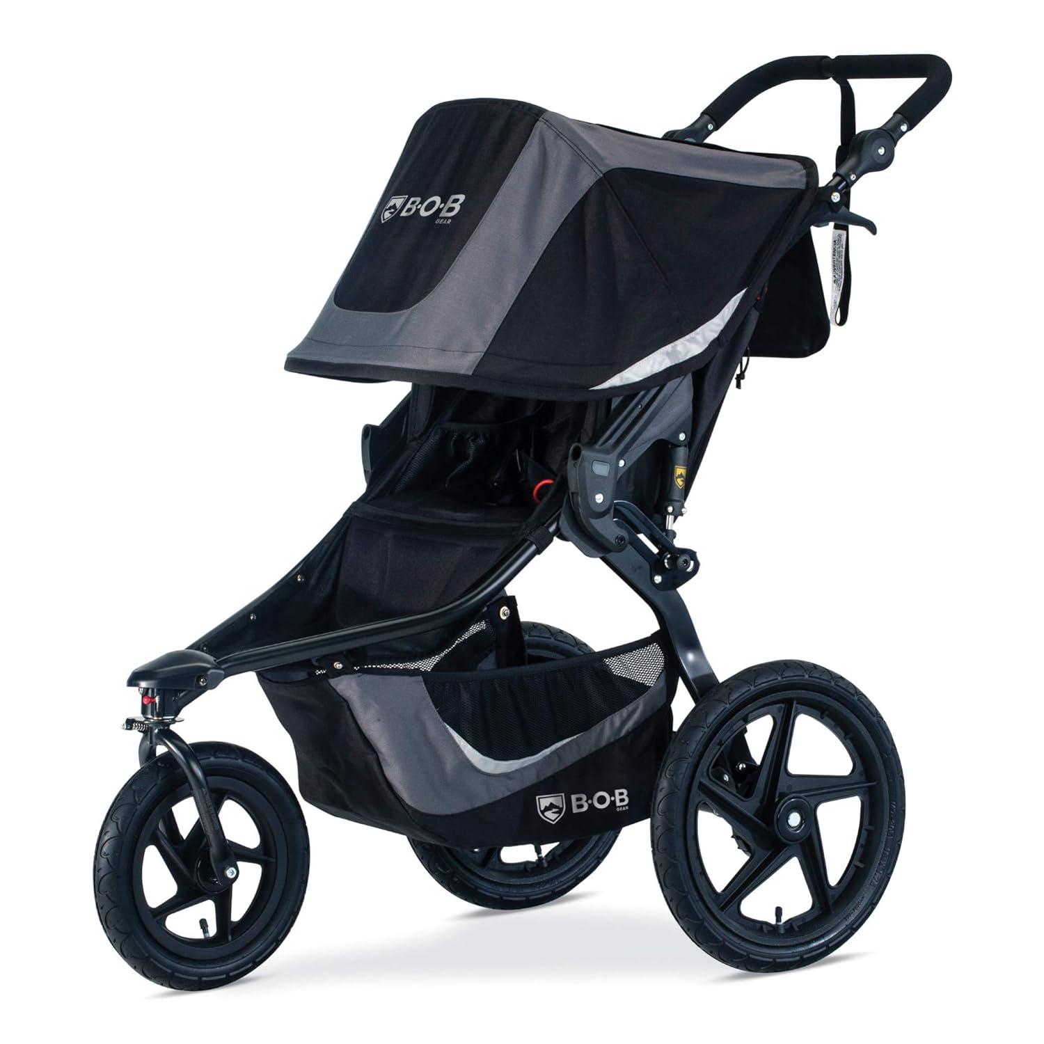 imageBOB Gear Revolution Flex 30 Travel System with BSafe Gen2 Infant Car Seat Graphite Black
