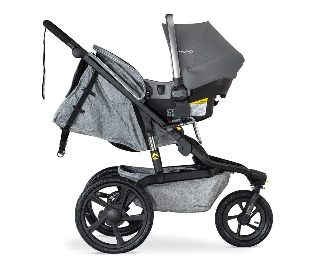 imageBOB Gear Single Jogging Stroller Adapter for Graco Infant Car SeatsGrey